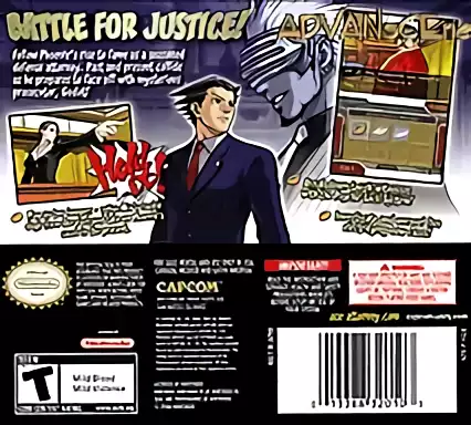 Image n° 2 - boxback : Phoenix Wright - Ace Attorney - Trials and Tribulations